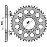 PBR ZĘBATKA TYLNA 811 40 C45 SUZUKI LTZ 400 03-08 (JTR1826.40) (KSF400) (ŁAŃC. 520)