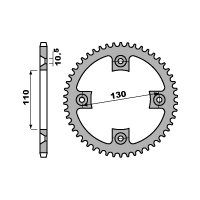 PBR ZĘBATKA TYLNA 4303 38 C45 HONDA TRX 400/450 (JTR1350.38) (ŁAŃC. 520)