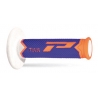 PROGRIP MANETKI PG788 OFF ROAD (22+25MM, DŁ.115MM) KOLOR POMARAŃCZOWY FLUO/NIEBIESKI/BIAŁY (TRÓJSKŁADNIKOWE) (788-284)