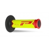 PROGRIP MANETKI PG788 OFF ROAD (22+25MM, DŁ.115MM) KOLOR CZERWONY/ŻÓŁTY FLUO/ CZARNY (TRÓJSKŁADNIKOWE) (PG788/14) (788-228)