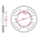 GROSSKOPF PROMOCJA ZĘBATKA TYLNA ALUMINIOWA KOLOR SREBRNY 467 54 KAWASAKI KX 80 '98-'00, KX 85 '01-'20, KX 100 '00-'21 (JTR461.5