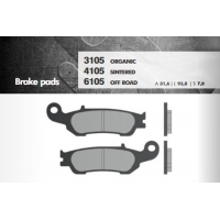 BRENTA KLOCKI HAMULCOWE KH450 SPIEK METALICZNY (ZŁOTE) OFF ROAD (FT 6105)