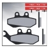 BRENTA KLOCKI HAMULCOWE KH194 SPIEK METALICZNY (ZŁOTE) (FT 4017)