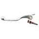 V PARTS (VICMA) DŹWIGNIA SPRZĘGŁA KTM SX/EXC '04-'07 SWM 300/ 500 ZE SPRĘŻYNKĄ I ŚRUBĄ REGULACYJNĄ (KRÓTKA), KOLOR SREBRNY (DSKT