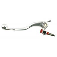 V PARTS (VICMA) DŹWIGNIA SPRZĘGŁA KTM SX/EXC '04-'07 SWM 300/ 500 ZE SPRĘŻYNKĄ I ŚRUBĄ REGULACYJNĄ (KRÓTKA), KOLOR SREBRNY (DSKT