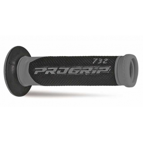 PROGRIP MANETKI PG732 ROAD (22+25MM, DŁ.125MM) KOLOR SZARY/CZARNY (DWUSKŁADNIKOWE) (732-187) (PG732/5)