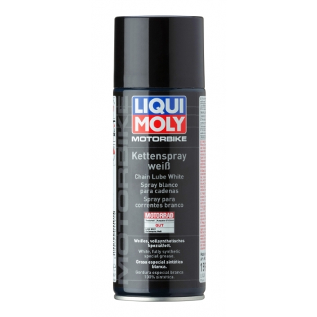 LIQUI MOLY MOTORBIKE BIAŁY SMAR DO ŁAŃCUCHA SYNTETYCZNY 0,4L (12)