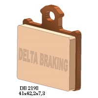 DELTA BRAKING KLOCKI HAMULCOWE KH602 KTM SX85`11-18 TYŁ - ZASTĘPUJĄ DB2198MX-D ORAZ DB2198QD-D