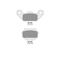 DELTA BRAKING KLOCKI HAMULCOWE KH128 KEF 300 LAKOTA`94-04, KSF 250`94-04 - ZASTĘPUJĄ DB2390MX-D ORAZ DB2390QD-D