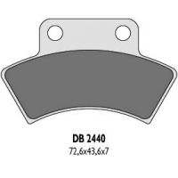 DELTA BRAKING KLOCKI HAMULCOWE KH232 QUADZILLA, POLARIS TYŁ - ZASTĘPUJĄ DB2440MX-D ORAZ DB2440QD-D