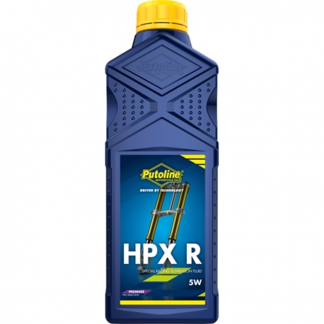 PUTOLINE OLEJ DO TELESKOPÓW / AMORTYZATORÓW / ZAWIESZENIA FORK OIL HPX R 5W 1L (AKC)