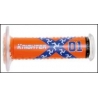 HARRI'S WYPRZEDAŻ MANETKI 01689-DK01 KNIGHTER01 (115 MM/22 MM) BEZ OTWORU KOLOR POMARAŃCZOWY/NIEBIESKI