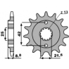 PBR ZĘBATKA PRZEDNIA 525 16 18NC KAWASAKI GPZ 500S 87-05 (ŁAŃC. 520) (JTF512.16)