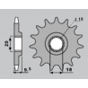 PBR WYPRZEDAZ ZĘBATKA PRZEDNIA 333 13 18NC HONDA CR 125 (86) (ŁAŃC. 520)