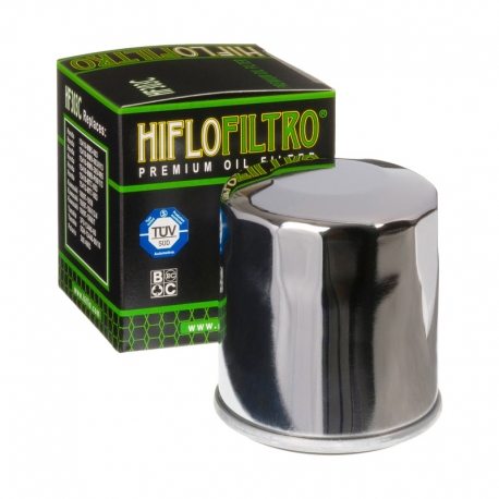 HIFLO FILTR OLEJU HF 303 CHROM HONDA/ KAWASAKI/ YAMAHA (50)