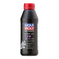 LIQUI MOLY OLEJ DO TELESKOPÓW/ AMORTYZATORÓW/ZAWIESZENIA MOTORBIKE FORK OIL 7,5W MEDIUM/LIGHT 0,5L (6)