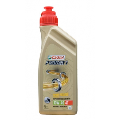 CASTROL POWER 1 GPS 4T 10W40 1L PÓŁSYNTETYK (15043E)