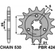 PBR ZĘBATKA PRZEDNIA 424 15 18NC SUZUKI GT 380/550 (750 +1) (ŁAŃC. 530)