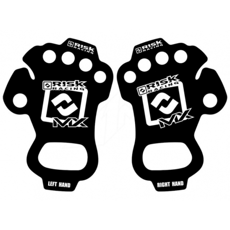 RISK RACING PALM PROTECTORS OSŁONA DŁONI PRZECIWODCISKOWA KOLOR CZARNY ROZMIAR S/M