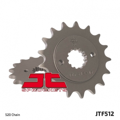 JT ZĘBATKA PRZEDNIA 525 15 KAWASAKI ZXR 400, KLE 500 '91-'96 (-1), GPZ 500S (-1) (52515JT) (ŁAŃC. 520)