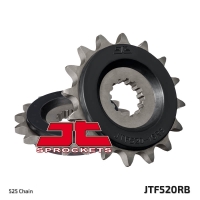 JT ZĘBATKA PRZEDNIA 564 16 Z GUMĄ SUZUKI GSR 600/GSXR 600 (56416JTRB) (ŁAŃC. 525)