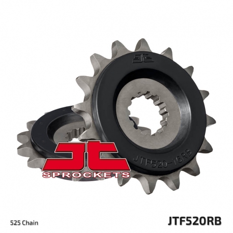 JT ZĘBATKA PRZEDNIA 564 16 Z GUMĄ SUZUKI GSR 600/GSXR 600 (56416JTRB) (ŁAŃC. 525)