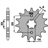 PBR ZĘBATKA PRZEDNIA 425 13 18NC (ŁAŃC. 428)