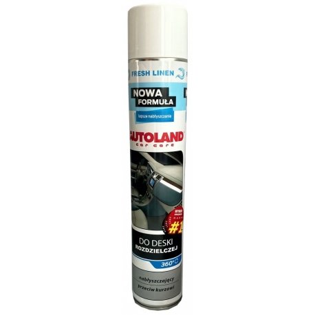 AUTOLAND SPRAY DO DESKI ROZDZIELCZEJ FRESH LINEN 0,75L (6)