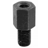 V PARTS (VICMA) ADAPTER LUSTERKA (GWINT M10 X 1,25 PRAWY/ZEWNĘTRZNY - M10 X 1,25 LEWY/WEWNĘTRZNY)(RT9VC)(KOLOR CZARNY)