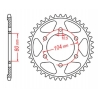MTX PARTS ZĘBATKA TYLNA 4359 43 KAWASAKI ZX750R, NINJA, KLZ VERSYS (12-) (JTR1489.43) (ŁAŃC. 525) KOLOR CZARNY