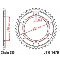 JT ZĘBATKA TYLNA 241 45 YAMAHA YZF-R1 1000 '09-14' (24145JT) (ŁAŃC.530) (CZARNA)