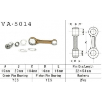 VESRAH KORBOWÓD HONDA CR 125 '88-'07 (VA5014) (MADE IN JAPAN)