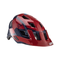 LEATT KASK ROWEROWY (DZIECIĘCY) MTB ALLMTN 1.0 JUNIOR V22 HELMET CHILLI KOLOR CZERWONY/GRANATOWY ROZMIAR XS (50-54 cm)