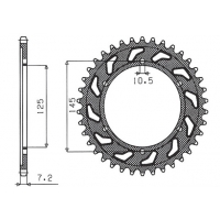 SUNSTAR ZĘBATKA TYLNA 869 44 YAMAHA TDM 850 (91-95) (3VD) (JTR867.44) (ŁAŃC. 525) (86944JT)