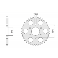 CHT ZĘBATKA TYLNA 501 40 KAWASAKI Z 1000 '78-'82 (A4140501400)