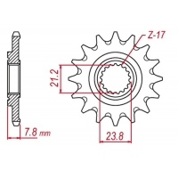 MTX PARTS ZĘBATKA PRZEDNIA HORNET 2320 14 HONDA CRF 250R 18-19 SAMOOCZYSZCZAJĄCA (JTF1344.14) (ŁAŃC. 520)