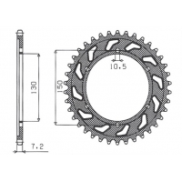 SUNSTAR ZĘBATKA TYLNA 300 48 HONDA XL 650V TRANSALP '01-'07 (JTR300.48) (ŁAŃC. 525) (30048JT)