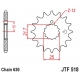 JT ZĘBATKA PRZEDNIA 518 16 KAWASAKI Z 650 /750 '79-'83 (51816JT) (ŁAŃC. 630) (+1)