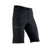 LEATT SPODENKI ROWEROWE MTB TRAIL 1.0 SHORTS BLACK KOLOR CZARNY ROZMIAR S