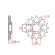 MTX PARTS ZĘBATKA PRZEDNIA 1248 14 KTM SX/EXC '91-'22 (JTF1901.14) (ŁAŃC. 520)