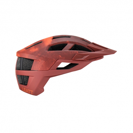 LEATT KASK ROWEROWY MTB TRAIL 2.0 V23 HELMET LAVA KOLOR BORDOWY ROZMIAR S (51-55 cm)