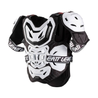 LEATT OSŁONA KLATKI PIERSIOWEJ (BUZER) CHEST PROTECTOR 5.5 PRO WHITE KOLOR BIAŁY ROZMIAR UNIWERSALNY