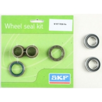 SKF PROMOCJA ZESTAW - ŁOŻYSKA PRZEDNIEGO KOŁA Z USZCZELNIACZAMI I TULEJKAMI KAWASAKI KXF 250 '06-'19, KXF 450 '06-'18 KX 125/250