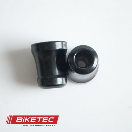 BIKETEC KOŃCÓWKI/CIĘŻARKI KIEROWNICY KAWASAKI (PATRZ OPIS DODATKOWY) KOLOR CZARNY 2404050000, OEM:13042-5011