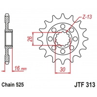 JT ZĘBATKA PRZEDNIA 344 16 HONDA VFR 750 R '88-92' (RC30) (34416JT) (ŁAŃC. 525) NA ZAMÓWIENIE