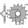 PBR WYPRZEDAZ ZĘBATKA PRZEDNIA 728 15 18NC (ŁAŃC. 530)
