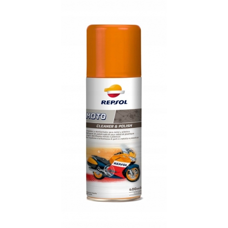 REPSOL ŚRODEK CZYSZCZĄCY MOTO CLEANER AND POLISH 400ML (12) - ZASTĘPUJE RP716B98