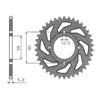 SUNSTAR ZĘBATKA TYLNA 279 41 HONDA XL 125V VARADERO '01-'13, KTM 200 DUKE '12-'14, 125 DUKE '11-'13 (JTR273.41) (ŁAŃC. 520) (279