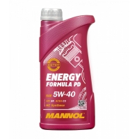 MANNOL OLEJ SILNIKOWY SAMOCHODOWY 5W40 ENERGY FORMULA PD 1 LITR (7913) (SYNTETYCZNY)