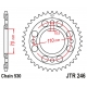 JT ZĘBATKA TYLNA 246 41 HONDA CB 250 N '78-'82 (24641JT) (ŁAŃC.530)